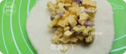Make Gold ham cheese bread step 7