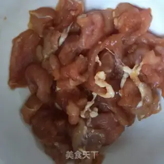 Make Spicy meat, fried potatoes step 2