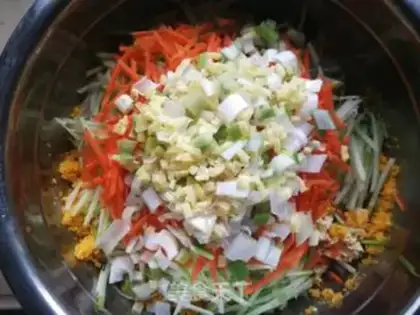 Make The corn and salty nest step 12