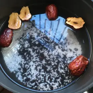 Make Red-tree porridge step 4