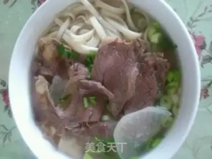 Make Old beef noodles step 3