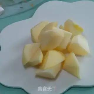 Make Red potato apple mud step 1