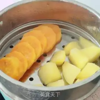 Make Red potato apple mud step 2