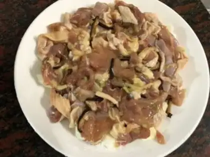 Make Steam chicken step 7