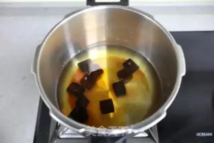 Make Red sugar rice step 6