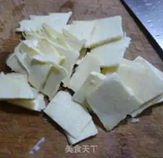 Make Snow cuisine boils tofu step 5