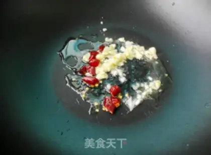 Make Garlic cabbage step 2