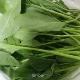 Make Spinach with sauce step 3