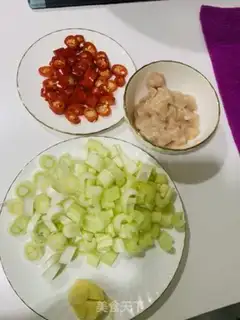 Make Celery pepper chicken step 0
