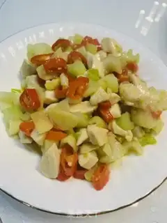 Make Celery pepper chicken step 4