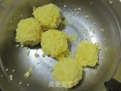 Make Rice pie makes bread step 4