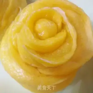 Make Yellow rose bun step 18