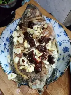 Make Soybeans steamed fish step 4
