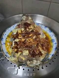 Make Soybeans steamed fish step 5