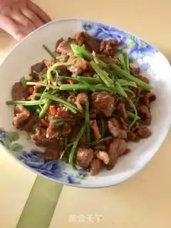 Make Celery beef step 7