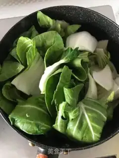 Make A tofu fruit fan soup step 0