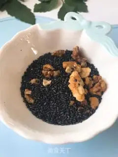 Make Black sesame walnut step 2
