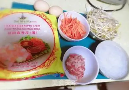 Make Crystal Spring Roll step 0