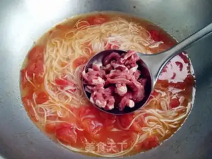 Make Beef tomato noodles step 6