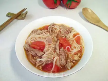 Make Beef tomato noodles step 7