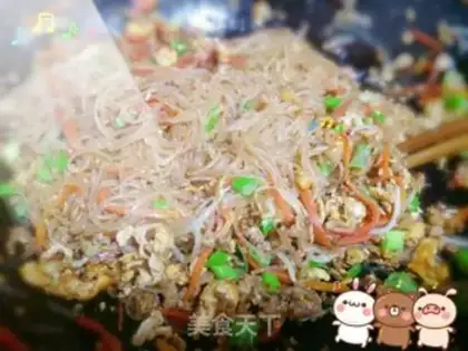 Make Crystal Spring Roll step 5
