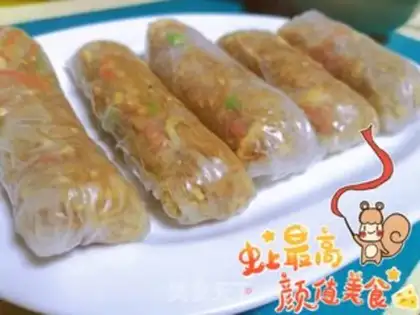 Make Crystal Spring Roll step 8