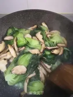 Make Mushroom greens step 8