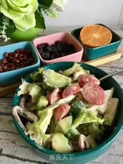 Make Avocado octopus salad step 8