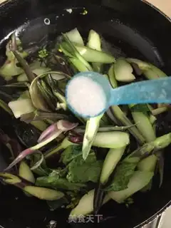 Make Garlic moss step 5
