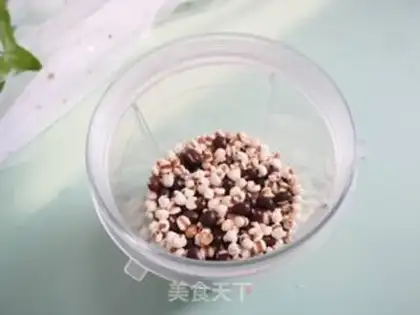 Make Red bean rice powder step 3