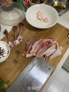 Make Pepper chicken step 1