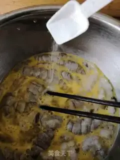 Make Shrimp fried eggs step 2