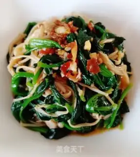 Make Golden pinocchio spinach step 5