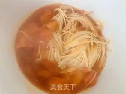 Make Tomato gill mushrooms step 5