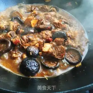 Make Spicy chicken and mushrooms step 7