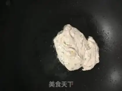 Make Onion squid cake step 3
