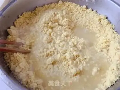 Make Sticky bean buns step 3