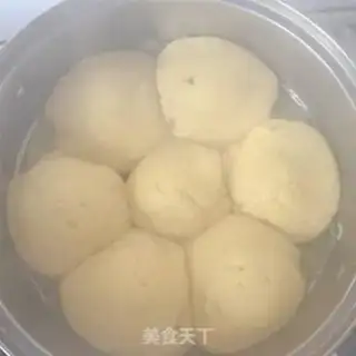 Make Sticky bean buns step 12