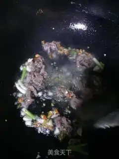 Make Beef rice powder step 2