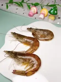 Make Autumn shrimp congee step 0