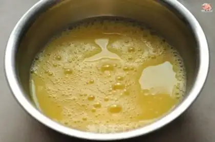 Make Shrimp eggs step 1