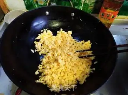 Make Egg dumplings step 9