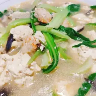Make Tofu shrimp soup step 9