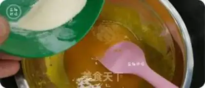Make Mango coconut mousse step 2