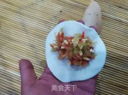 Make Egg dumplings step 16