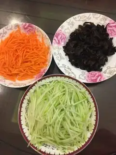 Make Plum rolls step 1