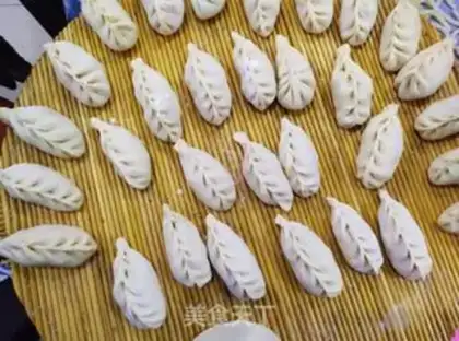 Make Egg dumplings step 17