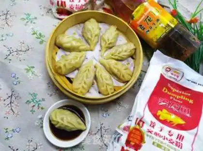 Make Egg dumplings step 19