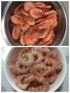 Make Cream eggs, iced shrimp dumplings step 2
