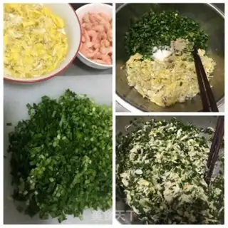 Make Cream eggs, iced shrimp dumplings step 3